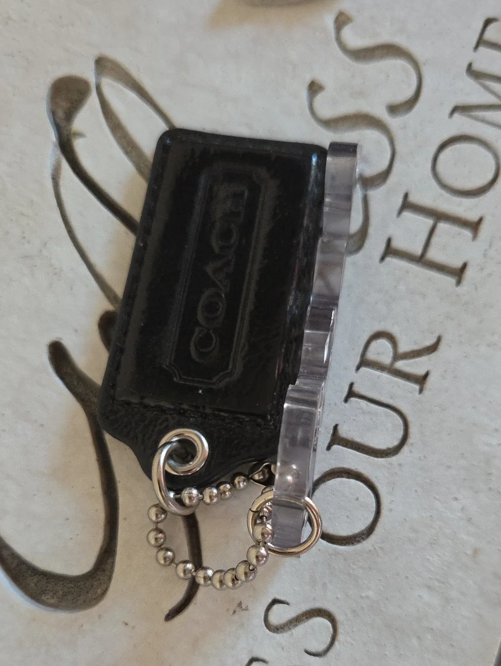 Coach Poppy Hangtag
